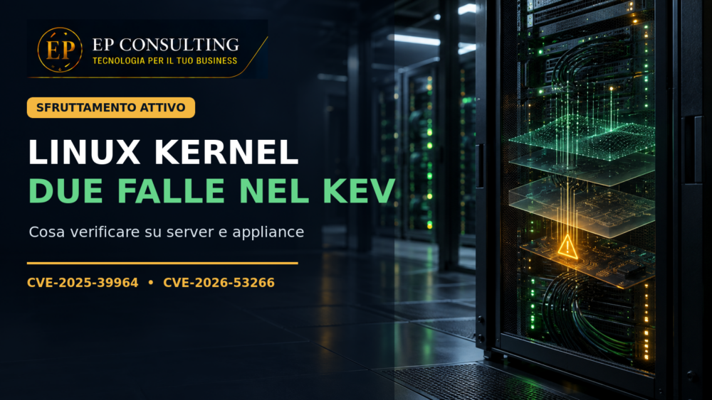 Linux Kernel, due falle sfruttate: cosa verificare subito