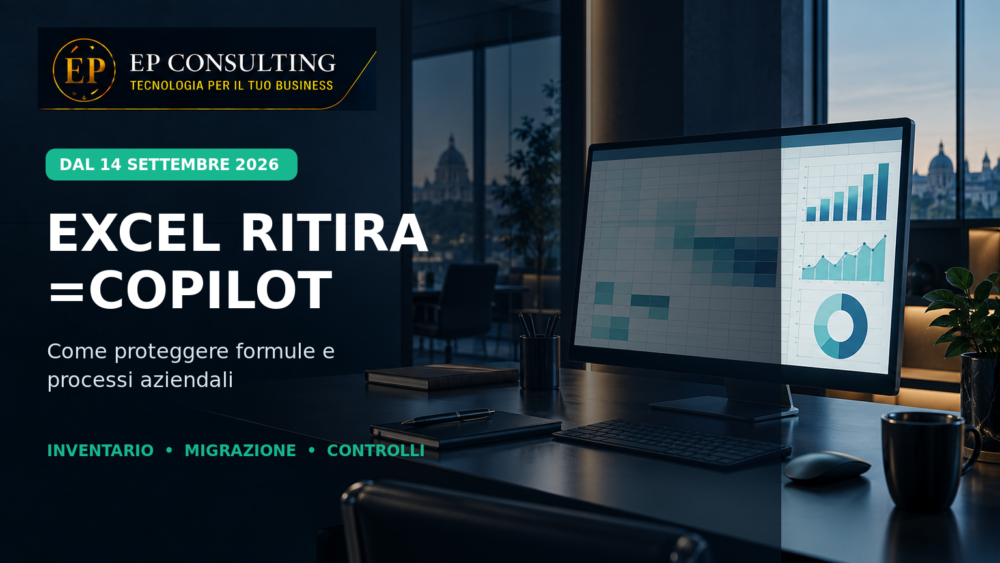 Excel ritira la funzione =COPILOT: cosa controllare nei file aziendali