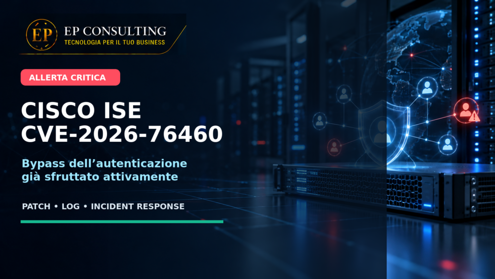 Cisco ISE, falla CVSS 10 sfruttata: come intervenire