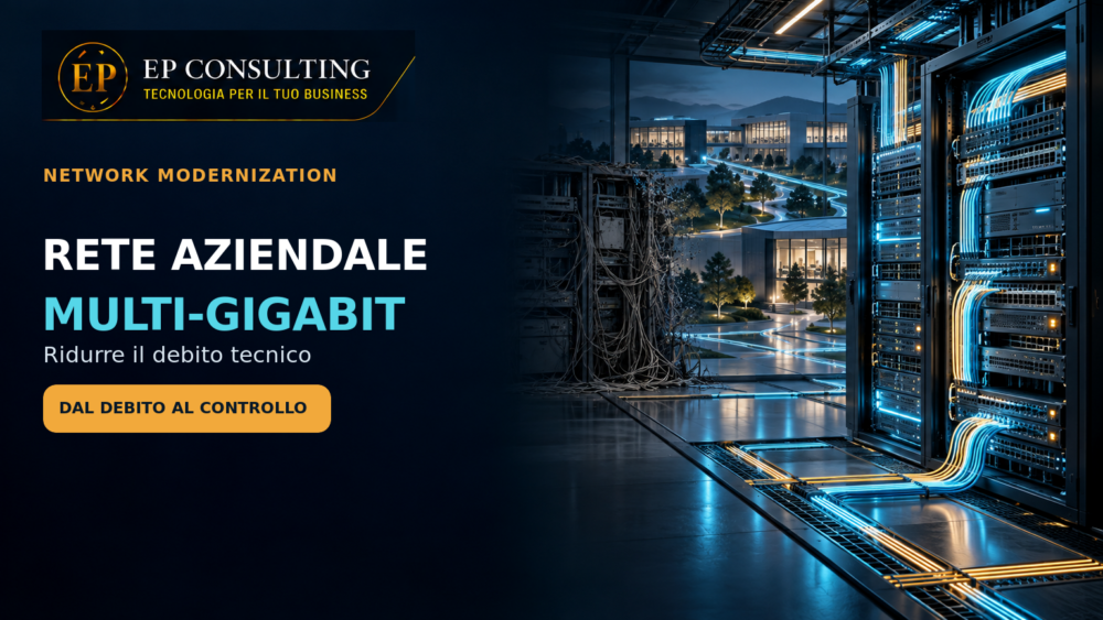 Rete multi-gigabit: come eliminare il debito tecnico