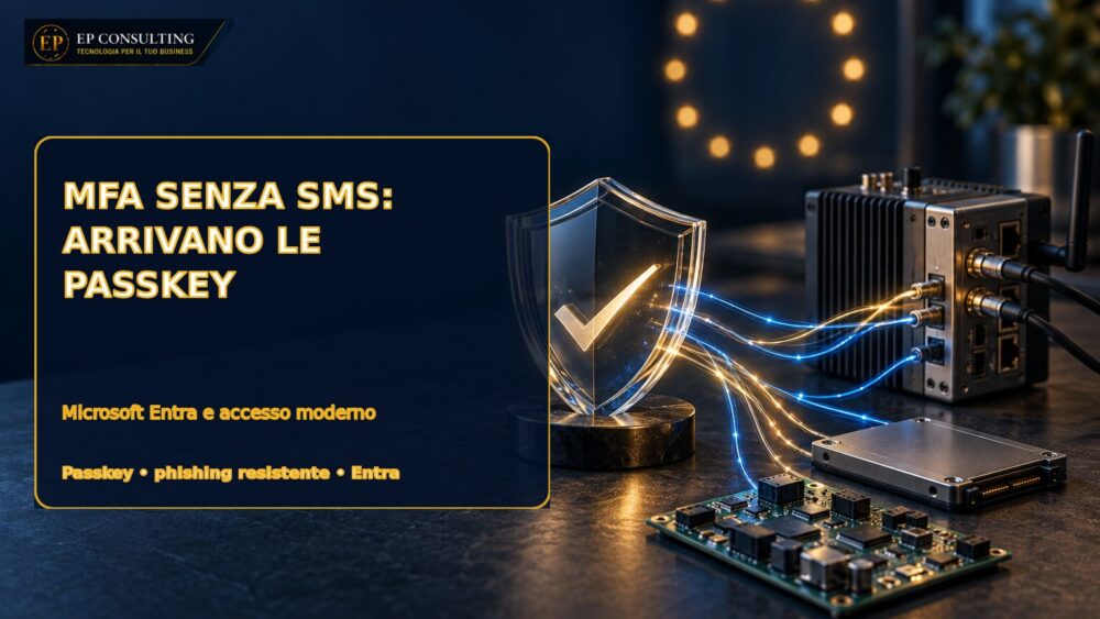 Microsoft Entra e passkey per l'MFA