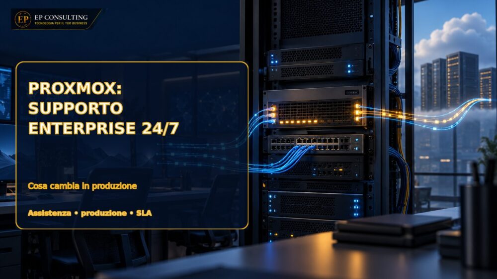 Supporto Proxmox enterprise 24/7