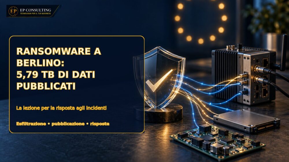 Ransomware a Berlino e risposta agli incidenti