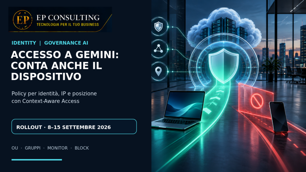 Gemini Enterprise aggiunge il Context-Aware Access: come limitare l’AI per dispositivo e posizione